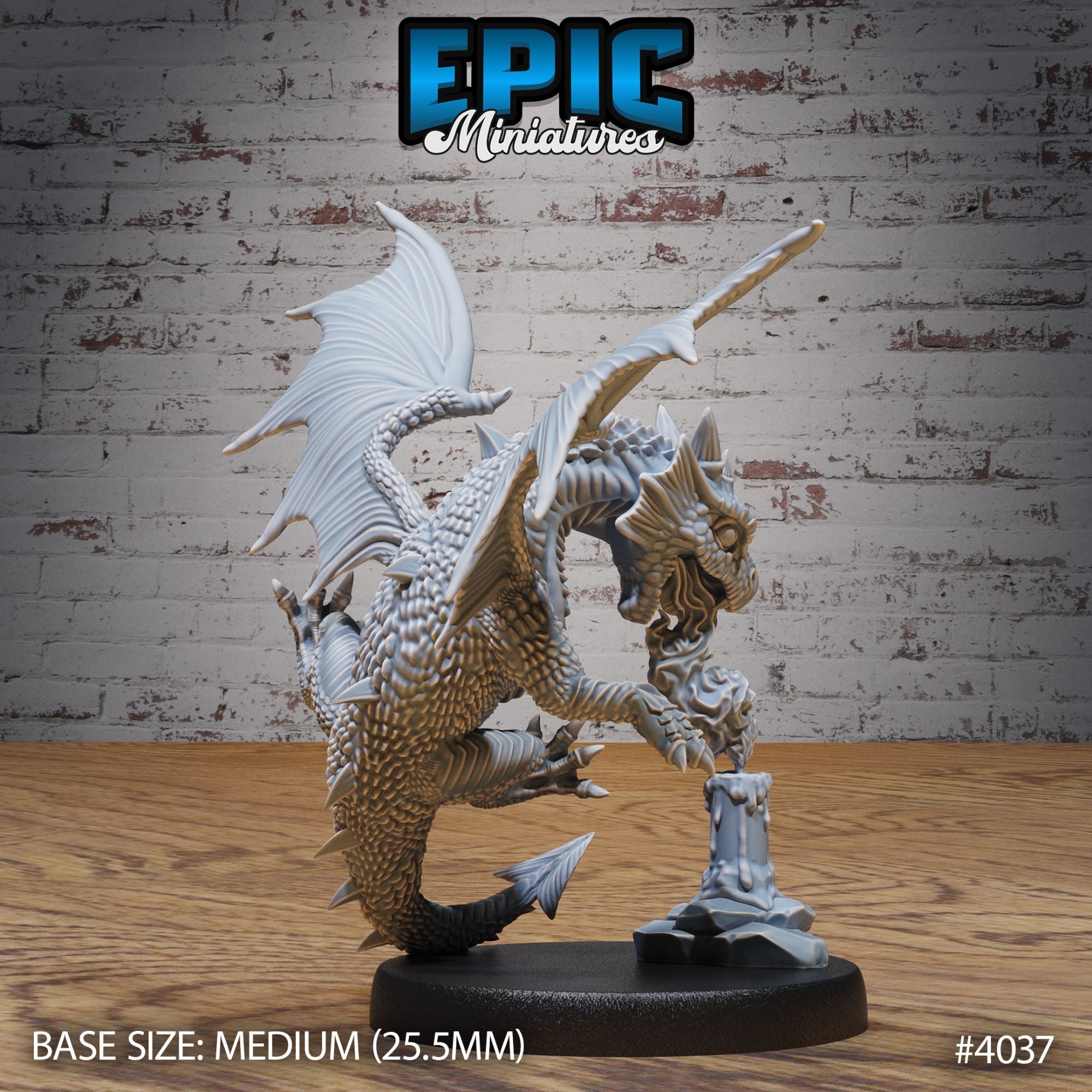 Red Dragon Wyrmling - 3d Printed by Epic Miniatures