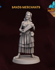 Sands Merchants - 3d Printed Miniature Sculpted by Wishgate Studios