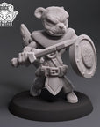 Weasel Infantry - 3d Printed Miniature by DiceHeads