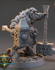 Vregosh Dooz - Goreborn of Carcass Hollow - 3d Printed Miniature sculpted by Daybreak Miniatures