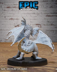 Blue Dragon Wyrmling - 3d Printed by Epic Miniatures