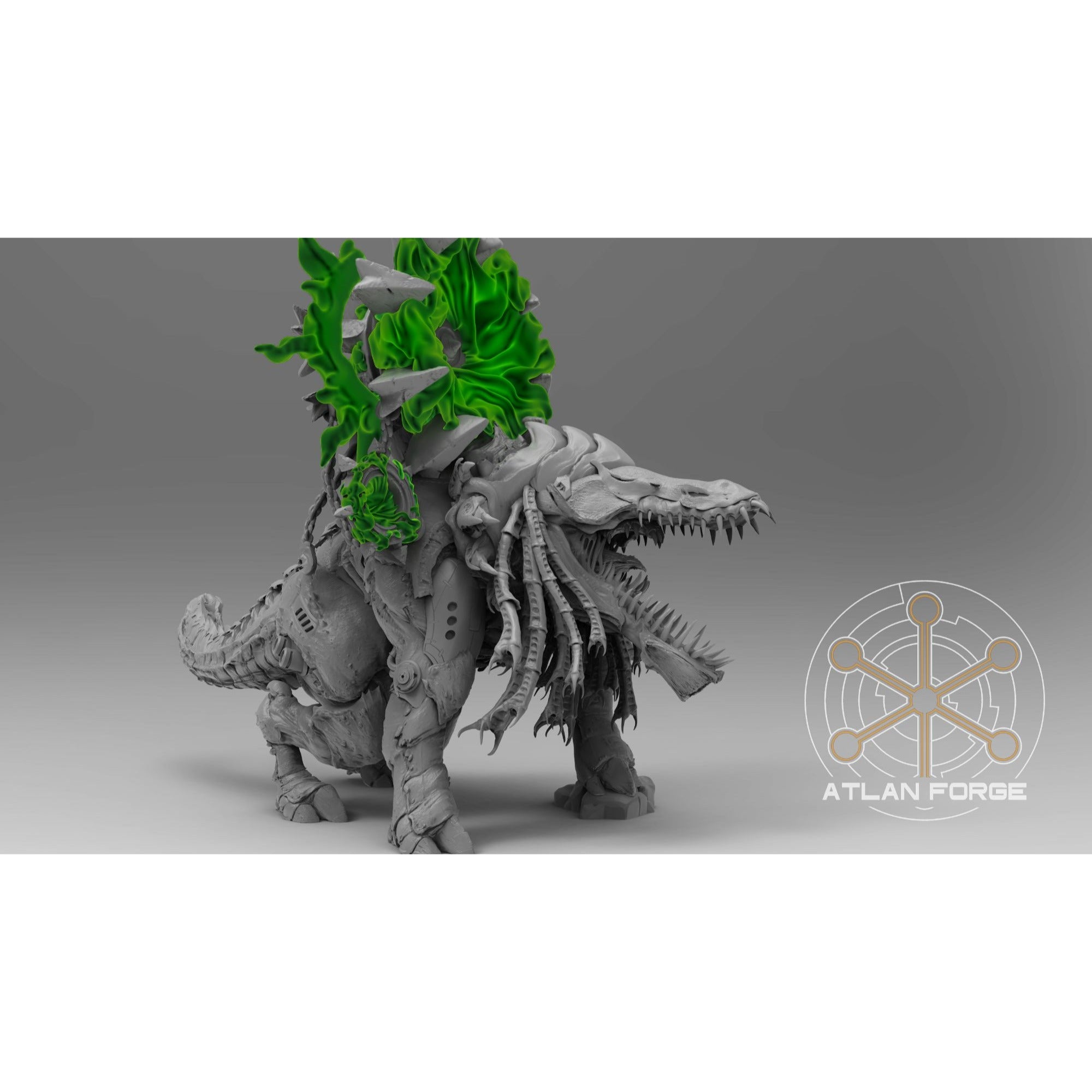 Aegyptian Soul Devourer - 3d Printed Sculpted by Atlan Forge