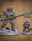 Vanguard Fighters - Vanguard Fighters Guild - 3d Printed Miniature sculpted by Artisan Guild