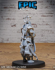 Inquisitor Knight - 3d Printed Miniature Sculpted by Epic Miniatures