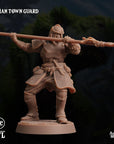 Human Town Guard - 3d Printed Miniature by Arcane Minis