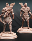 Ervion ro Estel - Elven Monster Hunter Ranger - 3d Printed Miniature by DM Stash