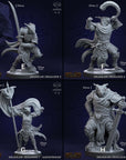 Drakkari Crusader - 3d Printed Miniature by Mammoth Factory