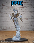 Fire Elemental Female - 3d Printed by Epic Miniatures