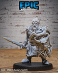 Dwarf Adventurer - 3d Printed by Epic Miniatures