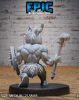 Fire Dwarf - 3d Printed by Epic Miniatures