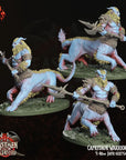 Capritaur Warriors - 3d Printed Miniature by Crippled God Foundry