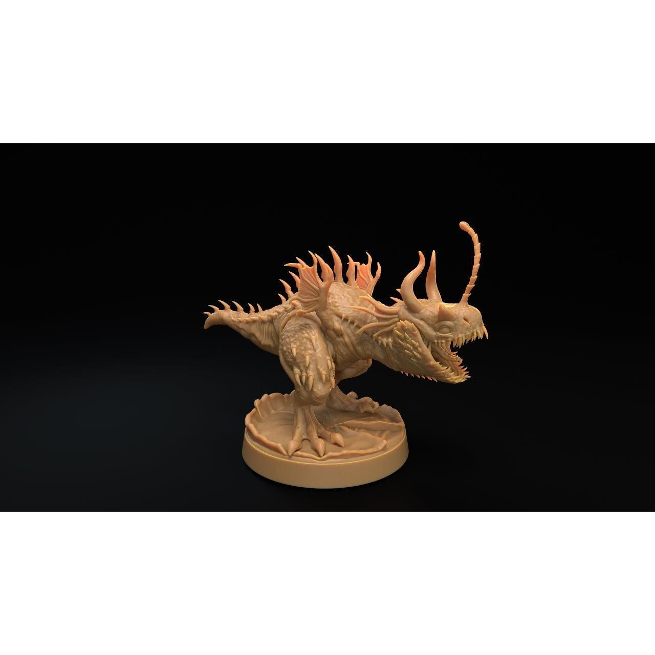 Demon Hopper, Limited Edition Sculpt Fiends of Incandriox - 3d Printed Miniature by Dragon Trappers Lodge