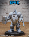 Dark Dwarf - 3d Printed Miniature Sculpted by Epic Miniatures