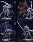 Drakkari Crusader - 3d Printed Miniature by Mammoth Factory