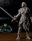 Astralian (Gith) Warlock - Adra - 3d Printed Miniature by DND Is A Woman