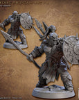 Blackcrag Mountain Orcs - Blackcrag Orcs - 3d Printed Miniature sculpted by Artisan Guild