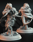 Umbrascale - Dragonborn Rogue - 3d Printed Miniature by DM Stash