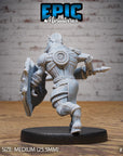 Horse Folk Knight - 3d Printed by Epic Miniatures