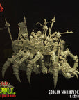 Goblin War Spider - 3d Printed Miniature by Crippled God Foundry