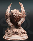 Sonatus Noctursa - Northern Masked Owlbear - 3d Printed Miniature by DM Stash