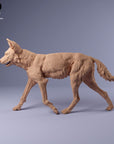 African Wild Dog - 3d Printed 1/24 Scale Miniature by Animal Den