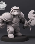 Badger Sappers - 3d Printed Miniature by DiceHeads