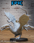 Black Dragon Wyrmling - 3d Printed by Epic Miniatures