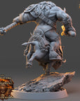 Torvak Stormrage - Ironmane Minotaurs of Emberhold - 3d Printed Miniature sculpted by Daybreak Miniatures