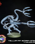 Tellurian Scorpiones - 3d Printed Miniature by Crippled God Foundry