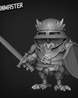 Owlfolk Soldiers - 3d Printed Miniature Sculpted by Goon Master Games