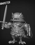 Owlfolk Soldiers - 3d Printed Miniature Sculpted by Goon Master Games