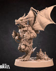 Kobold Artificer - Kobold DND - 3d Printed Miniature sculpted by Bite the Bullet