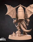 Kobold Artificer - Kobold DND - 3d Printed Miniature sculpted by Bite the Bullet