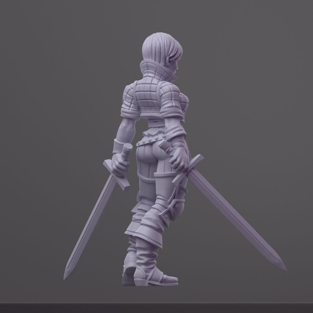 Daena- Order of the Iron Lily - 3d Printed Miniature Sculpted by RN Estudio