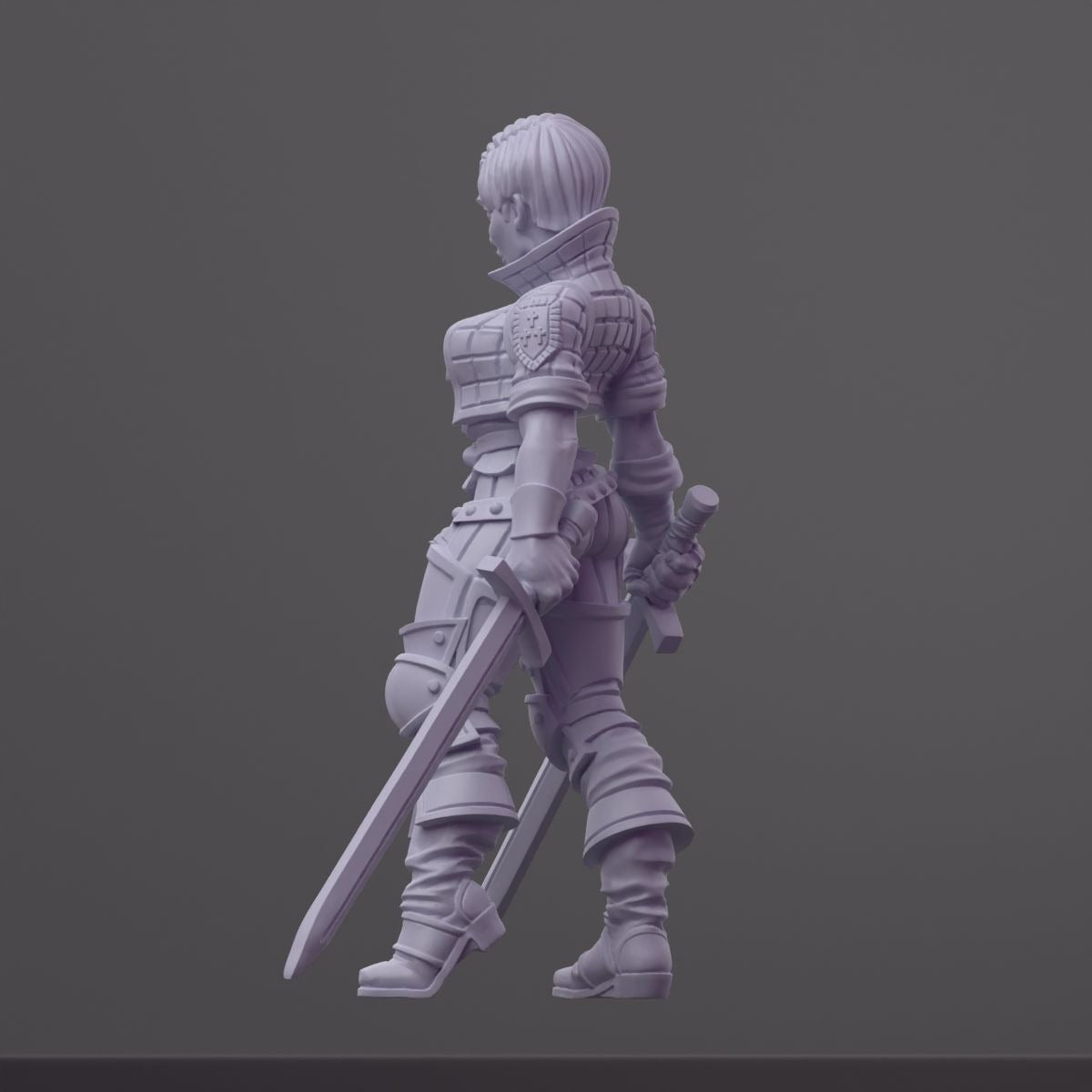 Daena- Order of the Iron Lily - 3d Printed Miniature Sculpted by RN Estudio