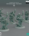 Doomed Empire Snipers - 3d Printed Miniature by OshounaMinis