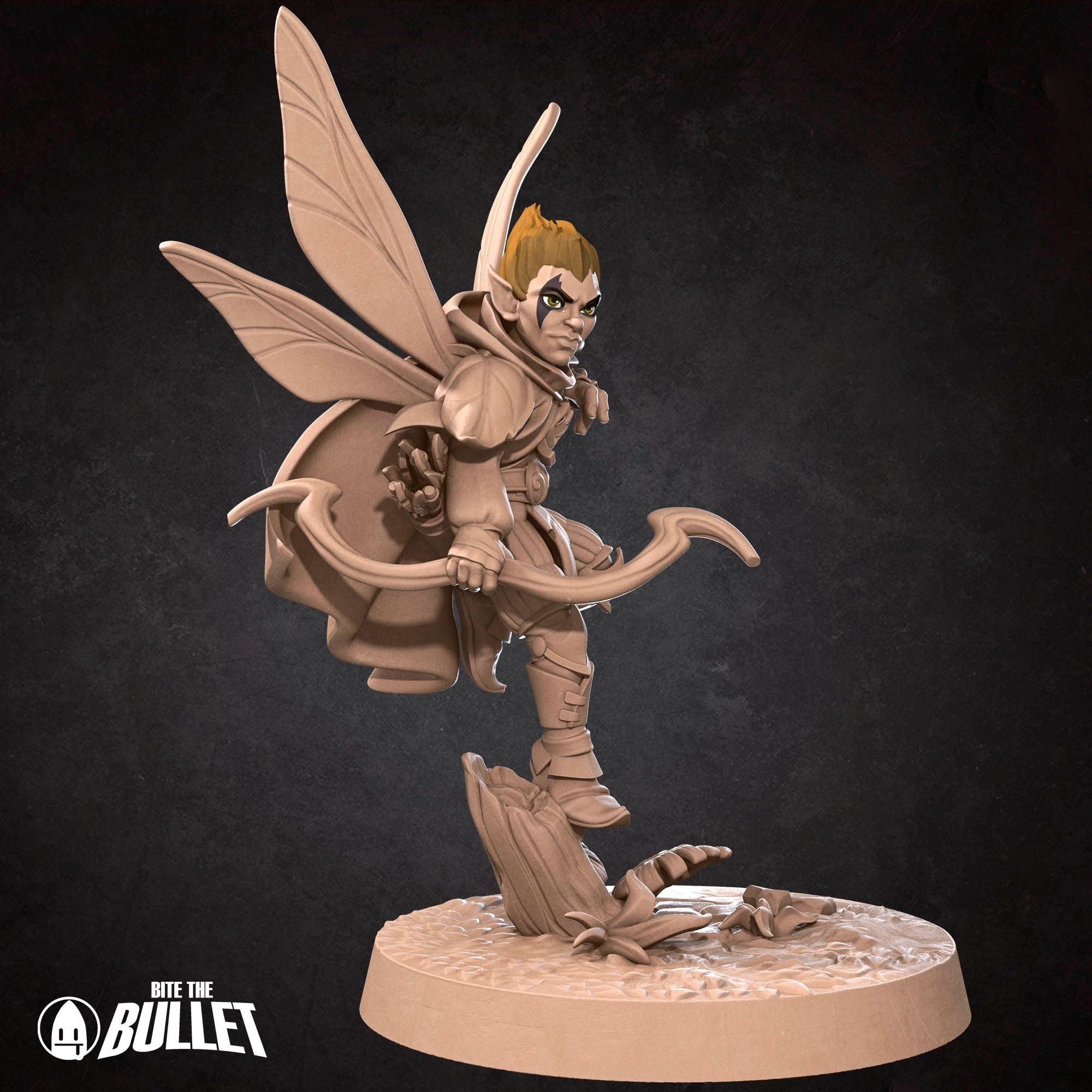 Pixie Ranger - Pixies - 3d Printed Miniature sculpted by Bite the Bullet