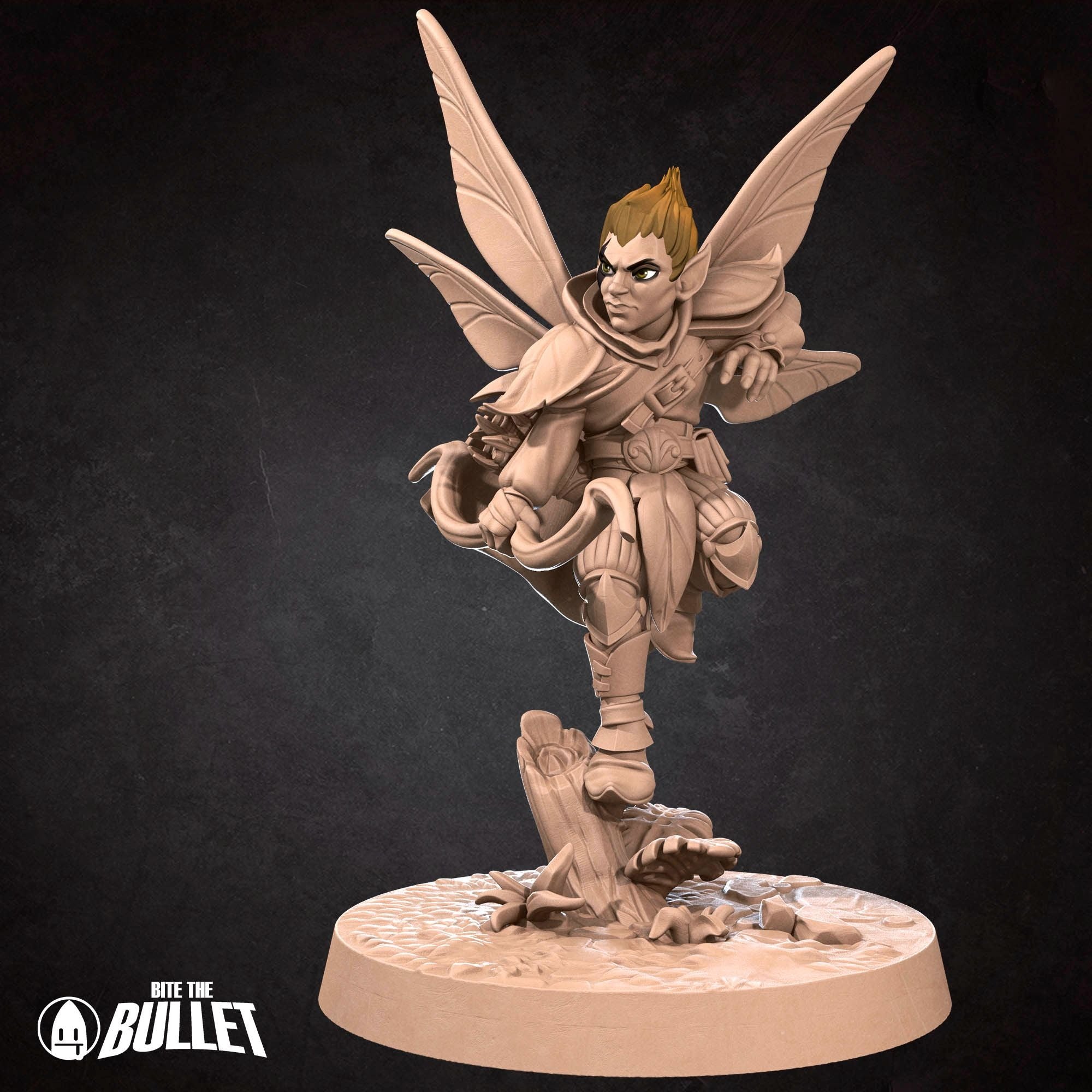 Pixie Ranger - Pixies - 3d Printed Miniature sculpted by Bite the Bullet