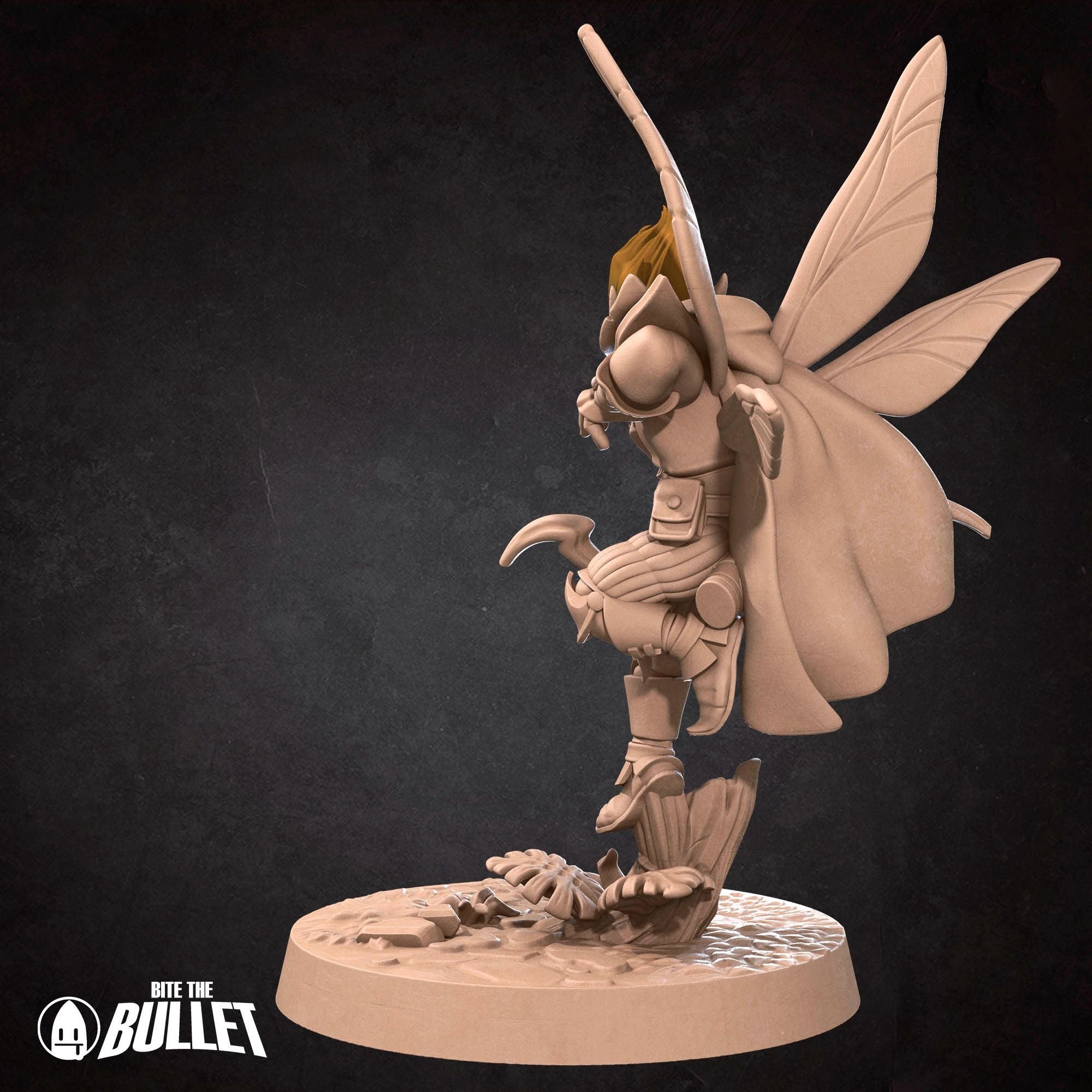 Pixie Ranger - Pixies - 3d Printed Miniature sculpted by Bite the Bullet