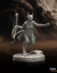 Sabre Cats - 3d Printed Miniature Sculpted by Crippled God Foundry
