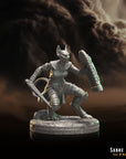 Sabre Cats - 3d Printed Miniature Sculpted by Crippled God Foundry