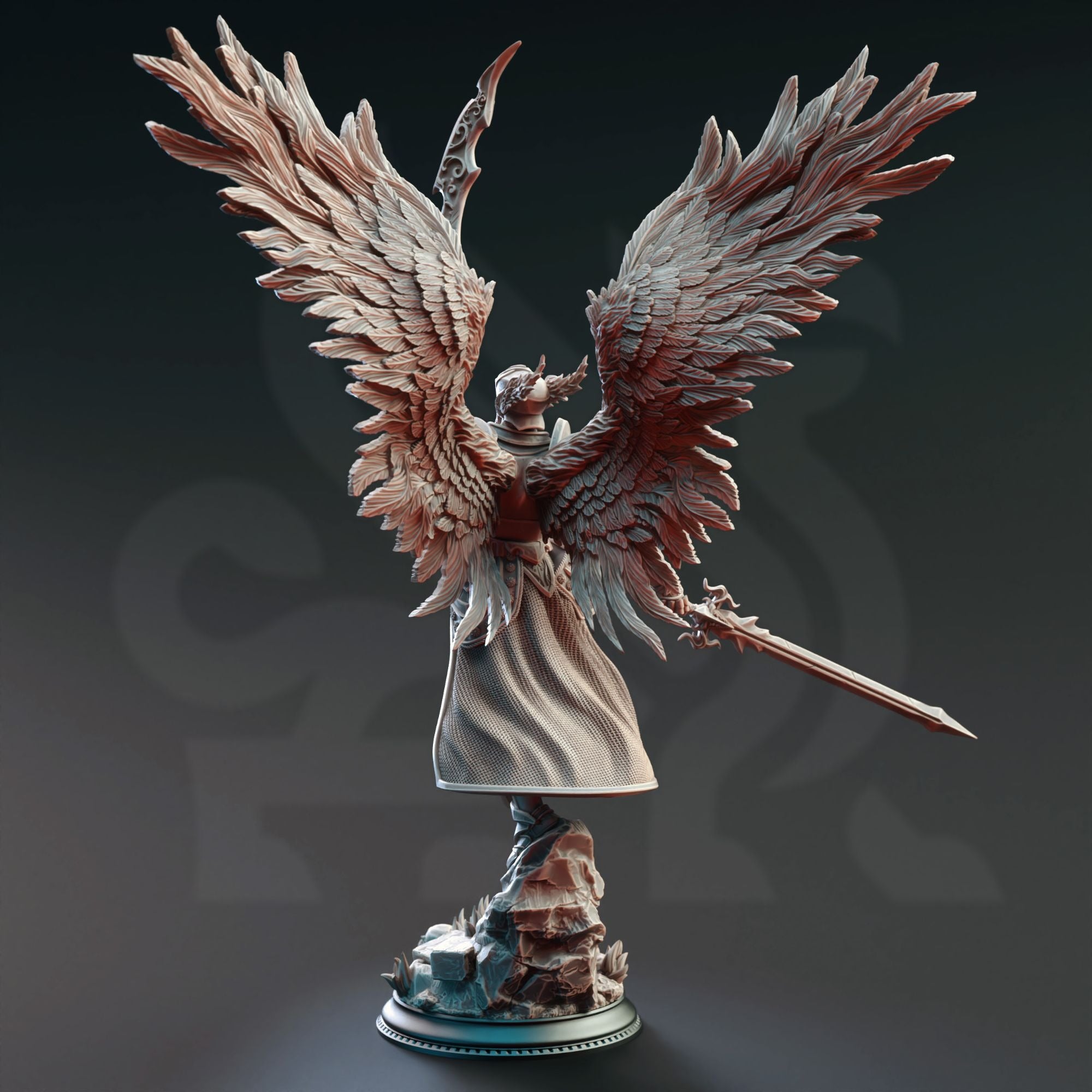 God of War and Peace, Horauthin - 3d Printed Miniature Sculpted by DM Stash