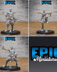 Shaolin Monk - 3d Printed Miniature Sculpted by Epic Miniatures