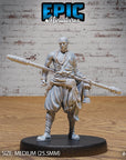 Shaolin Monk - 3d Printed Miniature Sculpted by Epic Miniatures