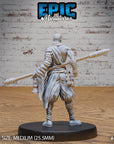 Shaolin Monk - 3d Printed Miniature Sculpted by Epic Miniatures