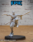 Shaolin Monk - 3d Printed Miniature Sculpted by Epic Miniatures