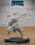 Shaolin Monk - 3d Printed Miniature Sculpted by Epic Miniatures