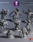 Mossgleam Kobolds - 3d Printed Miniature by Blackcrest Miniatures