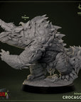 Crocagon - 3d Printed Miniature Sculpted by Mammoth Factory