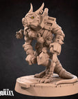 Kobold Alchemist - Kobold DND - 3d Printed Miniature sculpted by Bite the Bullet